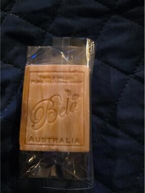 Bela Natural Soap Bars, Sandalwood, 3.5 Ounce